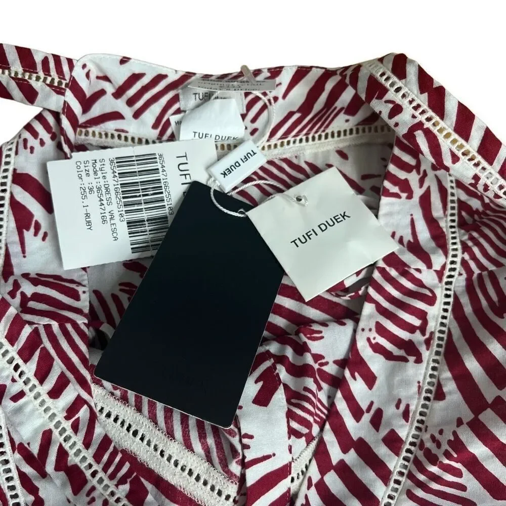 NWT Tufi Duek Cotton Dress S (054)